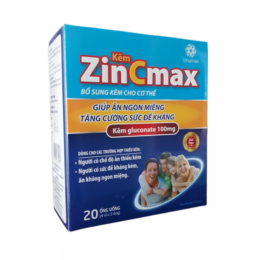 ZinCmax bổ sung kẽm cho cơ thể